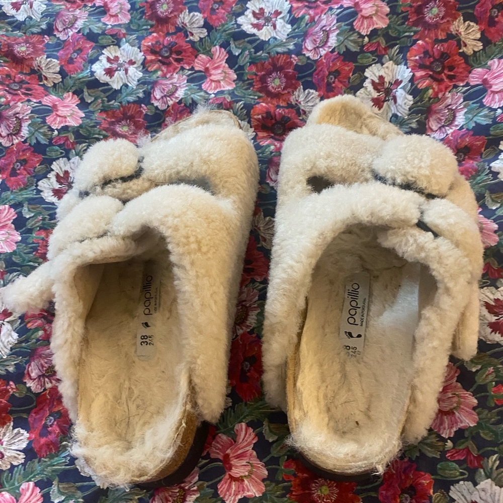 Birkenstock like papillio slipper clog